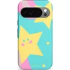 Image de Casetastic Hoesje Geschikt voor Google Pixel 10/10 Pro - Stijlvolle Beschermende Duo-layer Case - Roze Sterrenlicht