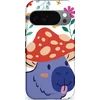 Image de Casetastic Hoesje Geschikt voor Google Pixel 10/10 Pro - Stijlvolle Beschermende Duo-layer Case - Paddenstoel hoed Capibara