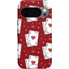 Image de Casetastic Hoesje Geschikt voor Google Pixel 10/10 Pro - Stijlvolle Beschermende Duo-layer Case - Kaarten Aas