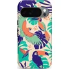 Image de Casetastic Hoesje Geschikt voor Google Pixel 10/10 Pro - Stijlvolle Beschermende Duo-layer Case - Tropische Vogels