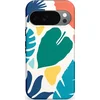 Image de Casetastic Hoesje Geschikt voor Google Pixel 10/10 Pro - Stijlvolle Beschermende Duo-layer Case - Moderne Kunstbladeren