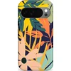 Image de Casetastic Hoesje Geschikt voor Google Pixel 10/10 Pro - Stijlvolle Beschermende Duo-layer Case - Ruwe bloemen