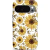Image de Casetastic Hoesje Geschikt voor Google Pixel 10/10 Pro - Stijlvolle Beschermende Duo-layer Case - Zonnebloem Zomer met vlinders