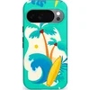 Image de Casetastic Hoesje Geschikt voor Google Pixel 10/10 Pro - Stijlvolle Beschermende Duo-layer Case - Golvennoot