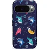Image de Casetastic Hoesje Geschikt voor Google Pixel 10/10 Pro - Stijlvolle Beschermende Duo-layer Case - Ruimte Oceaan Blauw