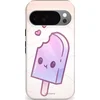 Image de Casetastic Hoesje Geschikt voor Google Pixel 10/10 Pro - Stijlvolle Beschermende Duo-layer Case - Zacht Paars IJs