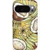 Image de Casetastic Hoesje Geschikt voor Google Pixel 10/10 Pro - Stijlvolle Beschermende Duo-layer Case - Zonnige Kokos Stijl