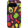 Image de Casetastic Hoesje Geschikt voor Google Pixel 10/10 Pro - Stijlvolle Beschermende Duo-layer Case - Vrolijke Groentevrienden