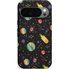 Image de Casetastic Hoesje Geschikt voor Google Pixel 10/10 Pro - Stijlvolle Beschermende Duo-layer Case - Planeten en meteoren