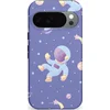 Image de Casetastic Hoesje Geschikt voor Google Pixel 10/10 Pro - Stijlvolle Beschermende Duo-layer Case - Vliegen in de ruimte