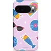 Image de Casetastic Hoesje Geschikt voor Google Pixel 10/10 Pro - Stijlvolle Beschermende Duo-layer Case - Jukebox vibes