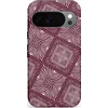 Image de Casetastic Hoesje Geschikt voor Google Pixel 10/10 Pro - Stijlvolle Beschermende Duo-layer Case - Bohemien Rood Design