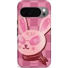 Image de Casetastic Hoesje Geschikt voor Google Pixel 10/10 Pro - Stijlvolle Beschermende Duo-layer Case - Luxe konijntje