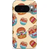 Image de Casetastic Hoesje Geschikt voor Google Pixel 10/10 Pro - Stijlvolle Beschermende Duo-layer Case - Cartoon Hamburgers