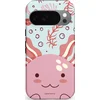 Image de Casetastic Hoesje Geschikt voor Google Pixel 10/10 Pro - Stijlvolle Beschermende Duo-layer Case - Axolotl knuffels