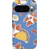Image de Casetastic Hoesje Geschikt voor Google Pixel 10/10 Pro - Stijlvolle Beschermende Duo-layer Case - Corgi en Snacks