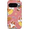 Image de Casetastic Hoesje Geschikt voor Google Pixel 10/10 Pro - Stijlvolle Beschermende Duo-layer Case - Corgi snacks
