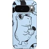 Image de Casetastic Hoesje Geschikt voor Google Pixel 10/10 Pro - Stijlvolle Beschermende Duo-layer Case - Capibara cocktail
