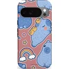Image de Casetastic Hoesje Geschikt voor Google Pixel 10/10 Pro - Stijlvolle Beschermende Duo-layer Case - Capibara knuffelvriend