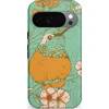 Image de Casetastic Hoesje Geschikt voor Google Pixel 10/10 Pro - Stijlvolle Beschermende Duo-layer Case - Bloesem Kolibrie
