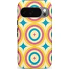 Image de Casetastic Hoesje Geschikt voor Google Pixel 10/10 Pro - Stijlvolle Beschermende Duo-layer Case - Swinging Circles