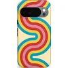 Image de Casetastic Hoesje Geschikt voor Google Pixel 10/10 Pro - Stijlvolle Beschermende Duo-layer Case - Retro kronkels