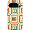 Image de Casetastic Hoesje Geschikt voor Google Pixel 10/10 Pro - Stijlvolle Beschermende Duo-layer Case - Retro Vierkant verlangen