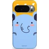 Image de Casetastic Hoesje Geschikt voor Google Pixel 10/10 Pro - Stijlvolle Beschermende Duo-layer Case - Knuffel van olifant