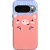 Image de Casetastic Hoesje Geschikt voor Google Pixel 10/10 Pro - Stijlvolle Beschermende Duo-layer Case - Knuffel van varken