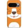 Image de Casetastic Hoesje Geschikt voor Google Pixel 10/10 Pro - Stijlvolle Beschermende Duo-layer Case - Knuffelkopjes vos