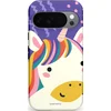 Image de Casetastic Hoesje Geschikt voor Google Pixel 10/10 Pro - Stijlvolle Beschermende Duo-layer Case - Unicorn feest