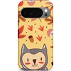 Image de Casetastic Hoesje Geschikt voor Google Pixel 10/10 Pro - Stijlvolle Beschermende Duo-layer Case - Uil in het woud