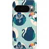 Image de Casetastic Hoesje Geschikt voor Google Pixel 10/10 Pro - Stijlvolle Beschermende Duo-layer Case - Wilde Dieren Mix