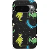 Image de Casetastic Hoesje Geschikt voor Google Pixel 10/10 Pro - Stijlvolle Beschermende Duo-layer Case - Dino in de sterren