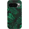 Image de Casetastic Hoesje Geschikt voor Google Pixel 10/10 Pro - Stijlvolle Beschermende Duo-layer Case - Jungle blad