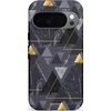 Image de Casetastic Hoesje Geschikt voor Google Pixel 10/10 Pro - Stijlvolle Beschermende Duo-layer Case - Zwart Goudpatroon