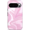 Image de Casetastic Hoesje Geschikt voor Google Pixel 10/10 Pro - Stijlvolle Beschermende Duo-layer Case - Zoet Roze Marmer