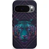 Image de Casetastic Hoesje Geschikt voor Google Pixel 10/10 Pro - Stijlvolle Beschermende Duo-layer Case - Neon Tijger