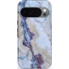 Image de Casetastic Hoesje Geschikt voor Google Pixel 10/10 Pro - Stijlvolle Beschermende Duo-layer Case - Diepzee Marmer