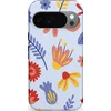 Image de Casetastic Hoesje Geschikt voor Google Pixel 10/10 Pro - Stijlvolle Beschermende Duo-layer Case - Bloemenwind
