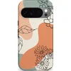 Image de Casetastic Hoesje Geschikt voor Google Pixel 10/10 Pro - Stijlvolle Beschermende Duo-layer Case - Lijnenspel Botanisch