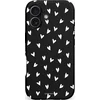 Image de Casetastic Hoesje Geschikt voor Apple iPhone 17 MagSafe - Stijlvolle Beschermende Duo-layer Case - Stippen Hart