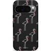 Image de Casetastic Hoesje Geschikt voor Google Pixel 10/10 Pro - Stijlvolle Beschermende Duo-layer Case - Neon Flamingo Dance Club