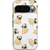 Image de Casetastic Hoesje Geschikt voor Google Pixel 10/10 Pro - Stijlvolle Beschermende Duo-layer Case - Pug Trouble - Mopshondjes Love