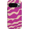 Image de Casetastic Hoesje Geschikt voor Google Pixel 10/10 Pro - Stijlvolle Beschermende Duo-layer Case - Waves of Purple