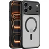 Image de Spigen Ultra Hybrid MagFit - Hoesje Geschikt voor iPhone 17 Pro - Compatibel met MagSafe - Back Cover Frost Zwart