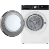 Image de LG RH90V9ZVEN warmtepompdroger 9kg Zwart - Zelfreinigende condensor - Dual Inverter Heat Pump voor energiezuinig en zorgvuldig drogen - Eco Hybrid, sneller drogen of extra energiebesparing. Energieklasse A+++