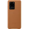 Image de Samsung Leather Cover - Samsung Galaxy S20 Ultra - Bruin