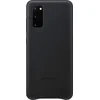 Image de Samsung Leather Hoesje - Samsung Galaxy S20 - Zwart