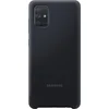 Image de Samsung Silicone Hoesje - Samsung A71 - Zwart